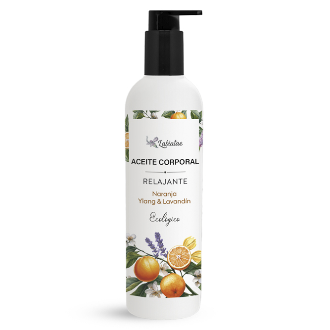 Aceite Corporal Relajante BIO - 200 ml.