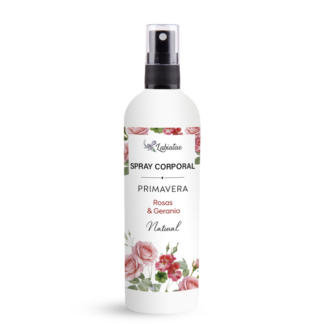 Primavera Spray Corporal Rosas y Geranio - 125 ml